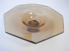 Centerpiece  Octagonal Bowl  Pâte de Verre  André Delatte  Nancy 1929