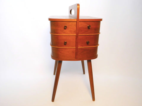 Design Sideboard Store and/or Sewing Box  Teak   Danish Design  50s 60s